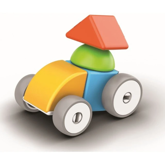 Μαγνητικός κατασκευαστής, Geomag, Magicube, Καρότσια, 10 τεμάχια