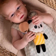 Μωρουδιακή μαλακή κουδουνίστρα, Taf Toys, Panda Pamela