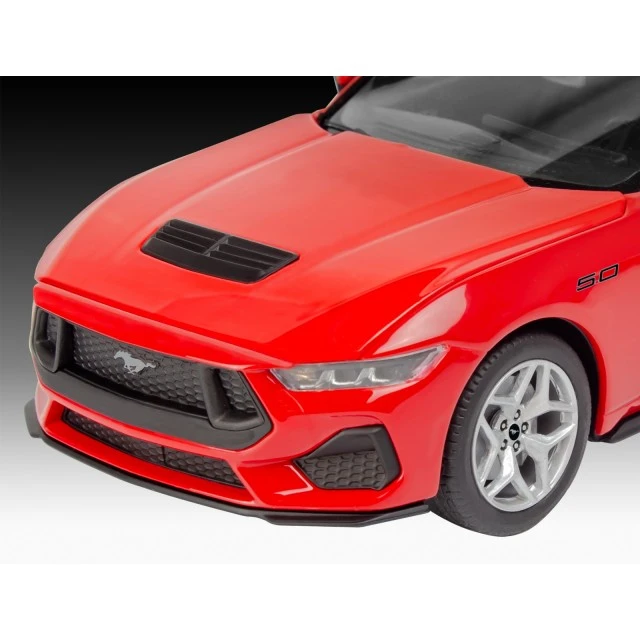 Μοντέλο συναρμολόγησης, Revell, Αυτοκίνητο 2024 Ford Mustang GT, Σύστημα κλικ, 60 ανταλλακτικά