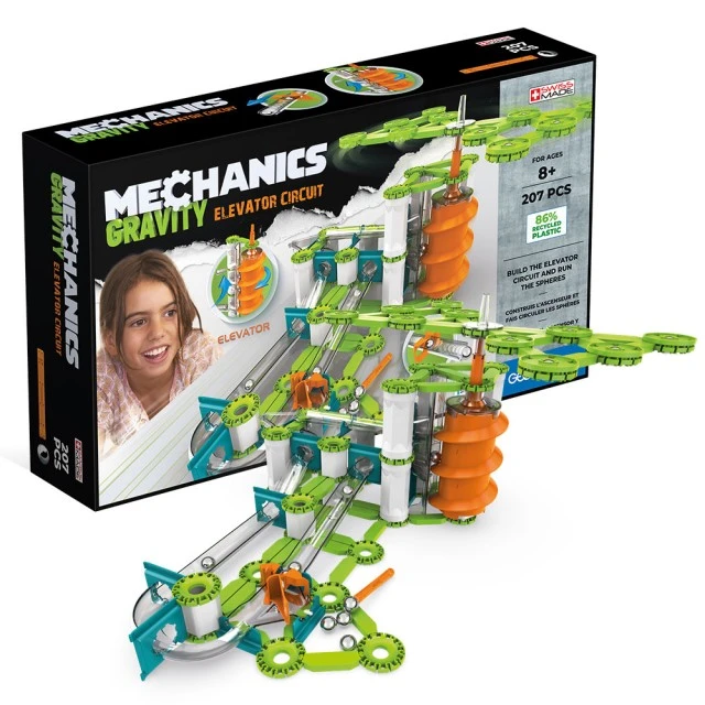 Mechanics 765 Magnetic Building Block, Gravity Elevator Chain, 207 τεμάχια
