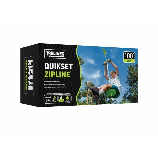 Zipline - Adventure σχοινί με φρένο 30μ.