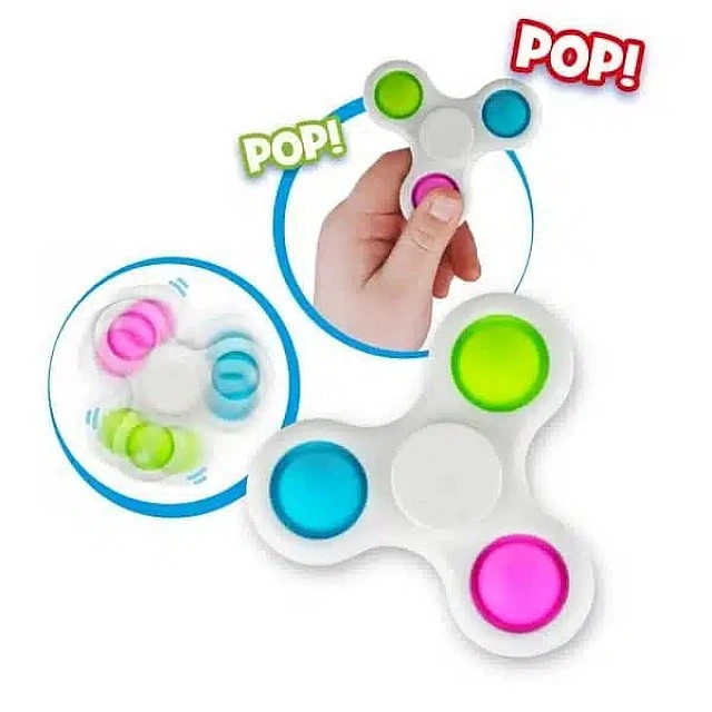 Σετ με παιχνίδια anti-stress fidget, Craze, 24 τεμάχια