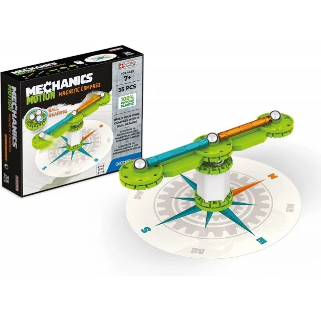 Magnetic constructor Mechanics 766, Compass, 35 εξαρτήματα