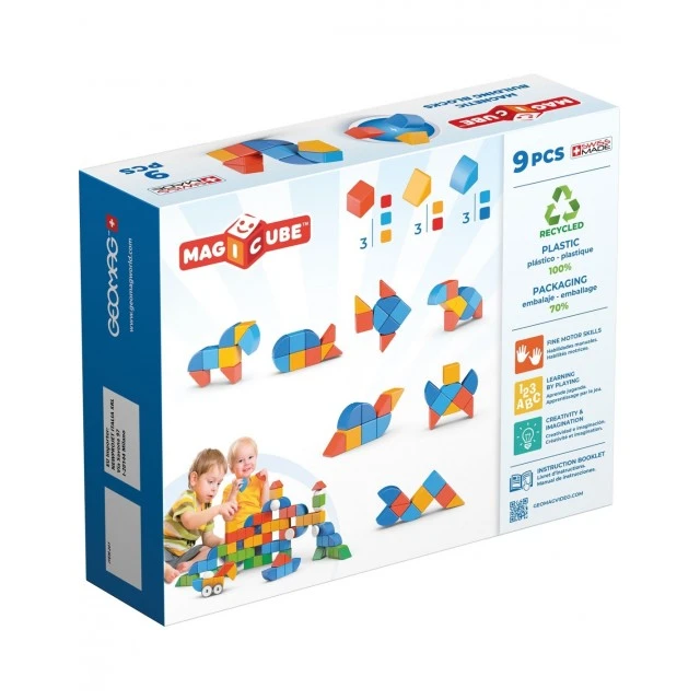 Magnetic constructor Magicube, Animals, 9 μέρη