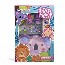 Σετ καλλυντικών με τσάντα, Martinelia, Οι καλύτεροί μου φίλοι, 6 τεμάχια