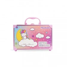 Σετ καλλυντικών σε βαλίτσα, Martinelia, Μικρός μονόκερος, 27 τεμάχια