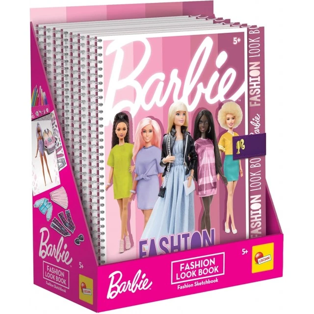 Δημιουργικό σετ, Lisciani, Barbie, Βιβλίο στούντιο μόδας
