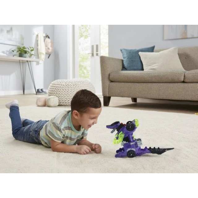 Διαδραστικό παιχνίδι Vtech Transformer Demolish αυτοκίνητο και δράκος 2-σε-1 μωβ
