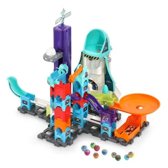 Marble Rush Game Set, Magnetic Magic Track, 120 Pieces