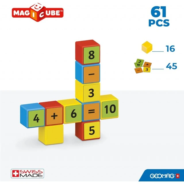 Μαγνητικός κατασκευαστής Magicube, Μαθηματική κατασκευή 257, 61 κομμάτια