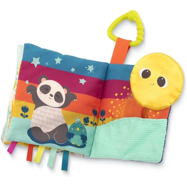 Διαδραστικό παιχνίδι Sensory baby book Rainbow, 15 x 4 x 16 cm