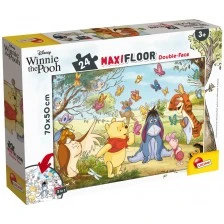 Παζλ, Lisciani, Winnie the Pooh, Παζλ διπλής όψης 24 τεμαχίων