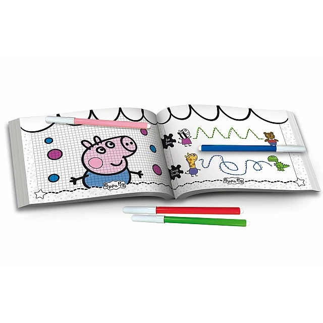 Δημιουργικό σετ, Lisciani, Peppa Pig, Σχολή σχεδίου
