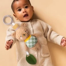 Μωρουδιακή μαλακή κουδουνίστρα, Taf Toys, Bear Brandon