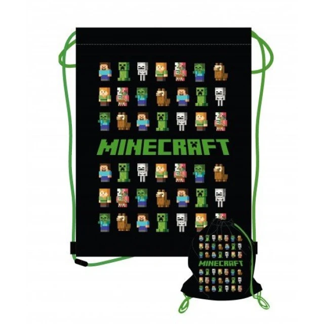 Αθλητική τσάντα MINECRAFT Multi Characters