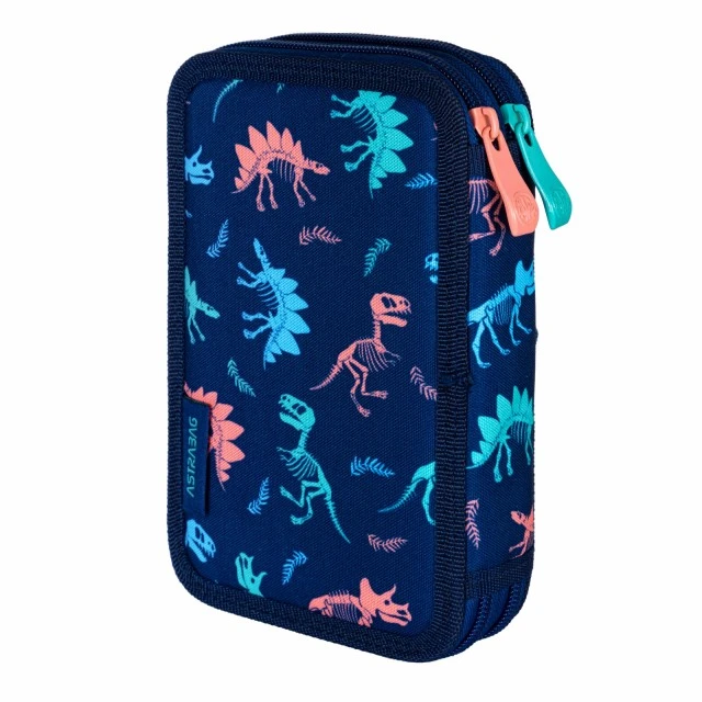 Διπλό νεσεσέρ χωρίς αξεσουάρ ASTRABAG Dinosaurs, AC2, 20,5 x 13 x 4,5 cm