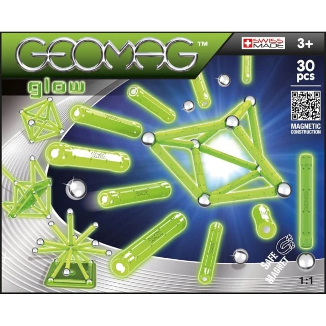 Μαγνητικός κατασκευαστής Glow G335, 30 μέρη