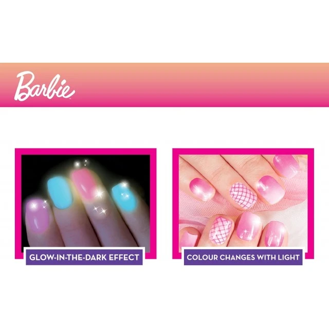 Δημιουργικό κιτ, Lisciani, Barbie, βερνίκια νυχιών DIY