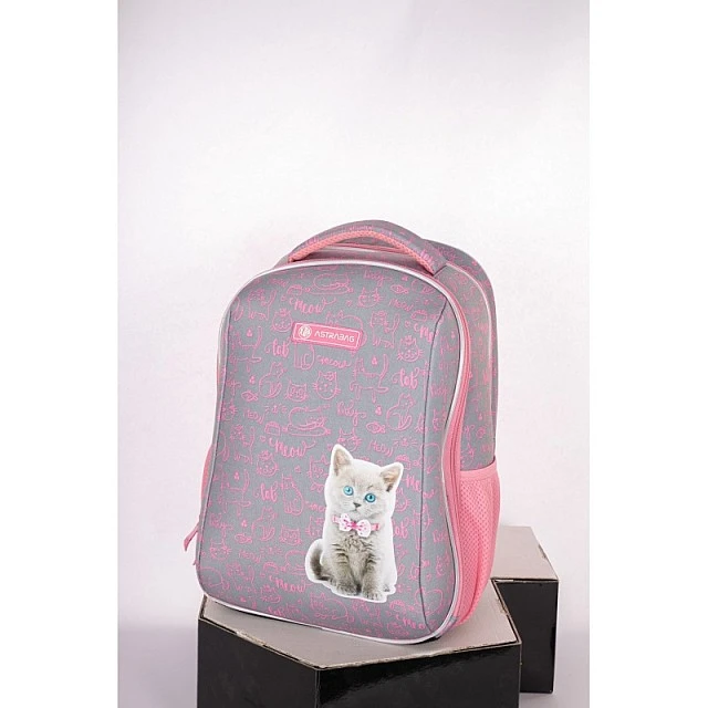 Σακίδιο πλάτης ASTRABAG AS2 Pinky Kitty 650γρ