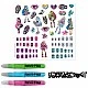 Σετ αξεσουάρ, Totum, Monster High, διακόσμηση νυχιών και μαλλιών και τατουάζ με γκλίτερ
