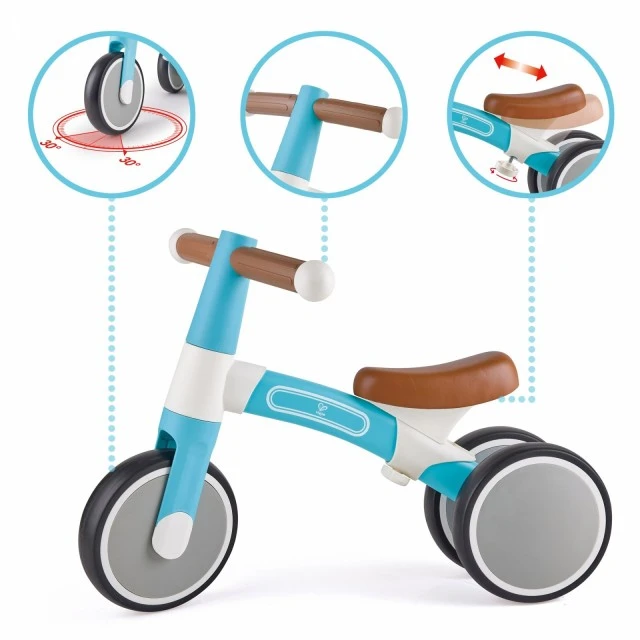 Πρώτη ζάντα ισορροπίας Hape Vespa, γαλάζιο