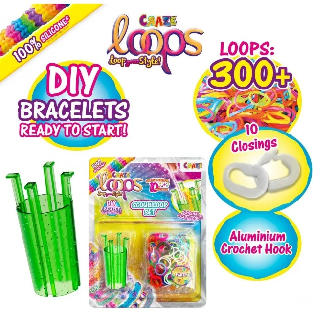 Δημιουργικό κιτ, Craze, Loops, DIY βραχιόλια με λαστιχάκια