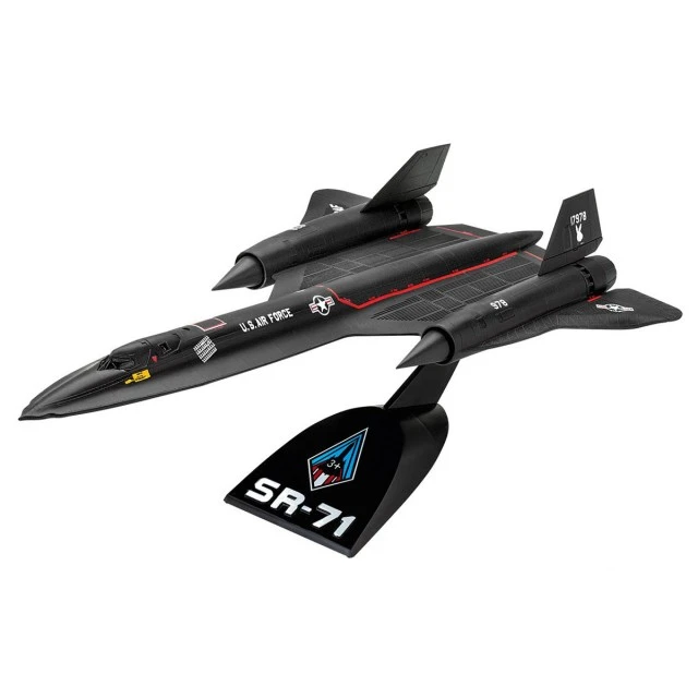 Συναρμολογημένο μοντέλο Airplane Lockheed SR-71 Blackbird, 15 μέρη