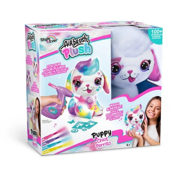 Δημιουργικό σετ, Canal Toys, Λούτρινο παιχνίδι χρωματισμού, Χαριτωμένο κουτάβι