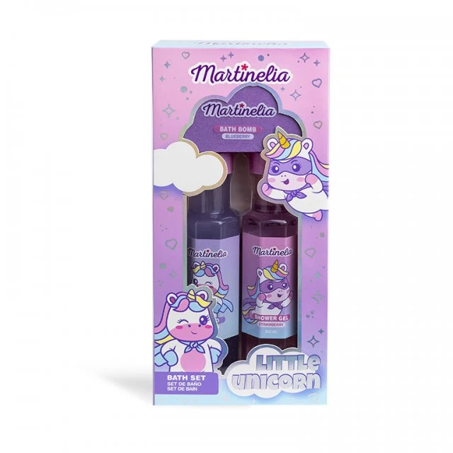 Σετ μπάνιου, Martinelia, Little Unicorn, 3 τεμάχια