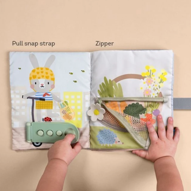 Χαρτόδετο Baby, Taf Toys