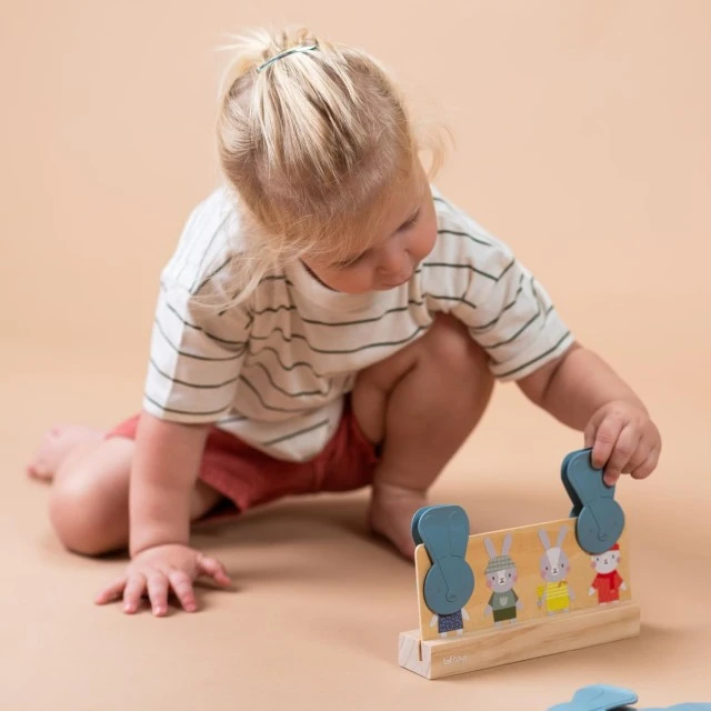 Εκπαιδευτικό παιχνίδι, Taf Toys, Το πρώτο μου μπίνγκο, Λαγουδάκι