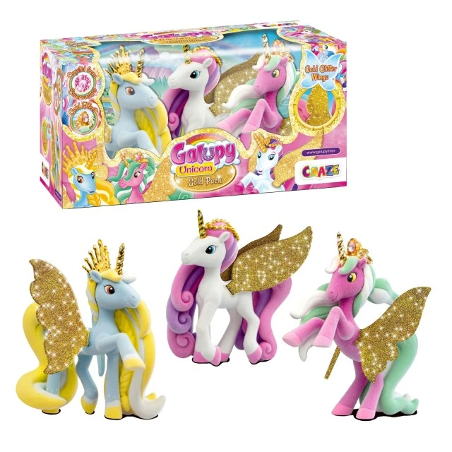 Σετ ειδώλια, Craze, Unicorn, 3 τεμάχια
