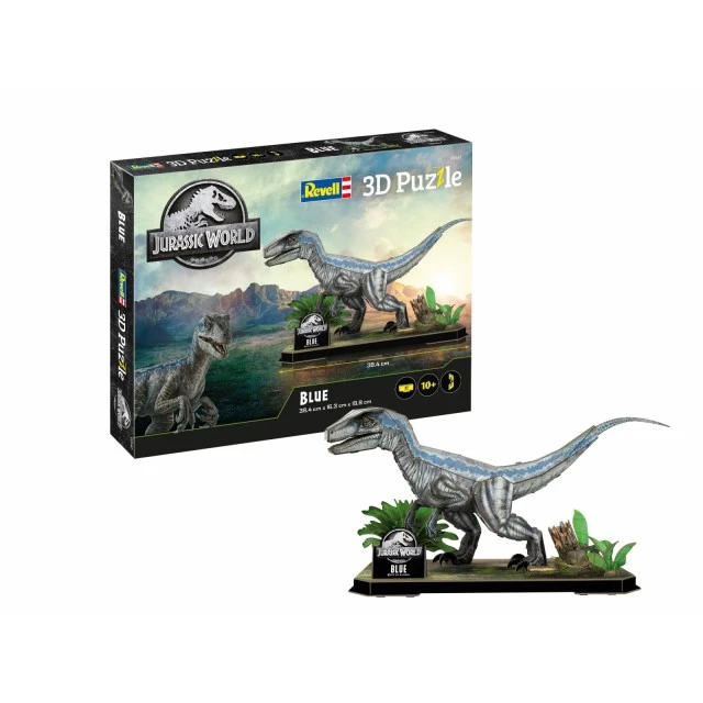 Παζλ, Revell, Jurassic World Μπλε 3D, 57 κομμάτια