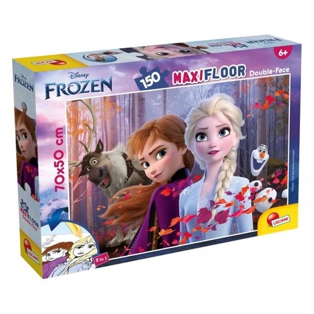 Παζλ, Lisciani, Frozen, Παζλ διπλής όψης 150 τεμαχίων