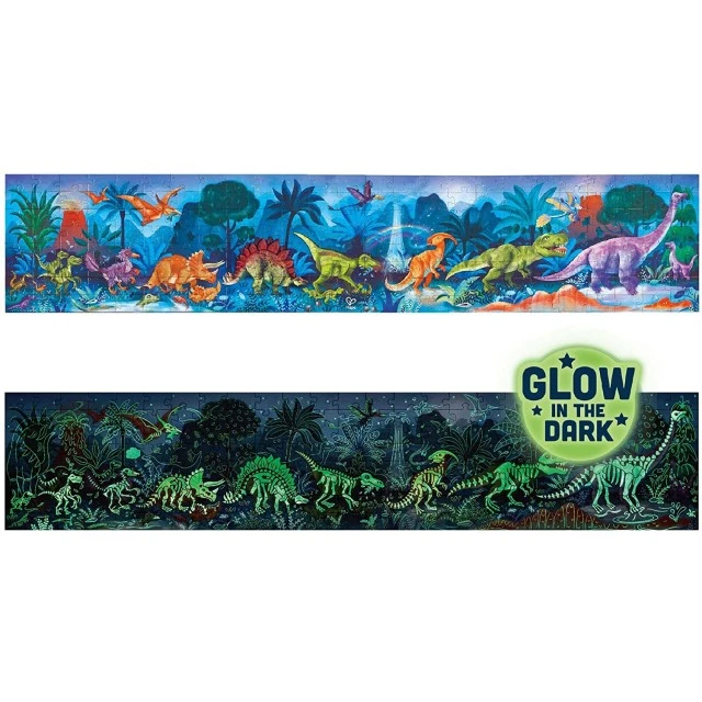 Puzzle Dinosaurs, Λάμψη στο σκοτάδι, 200 τεμάχια