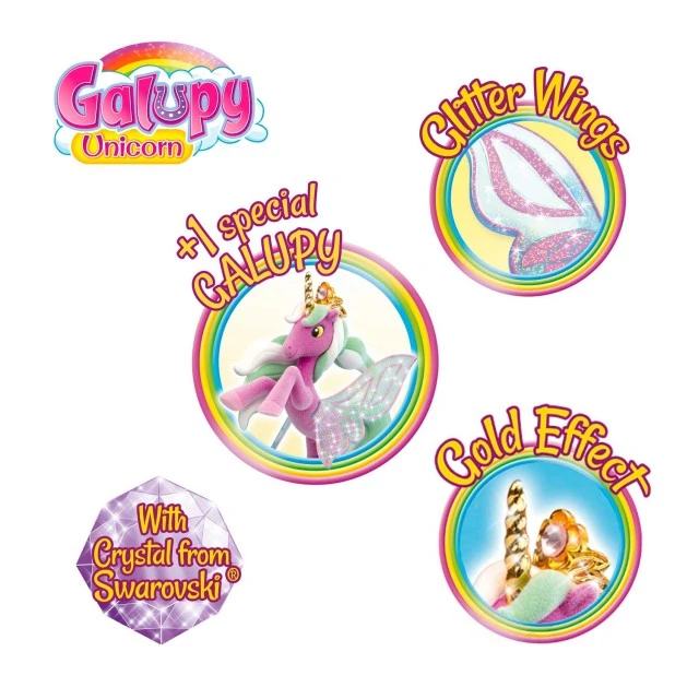 Μουσικό σετ Galupy Unicorn, 4 μέρη