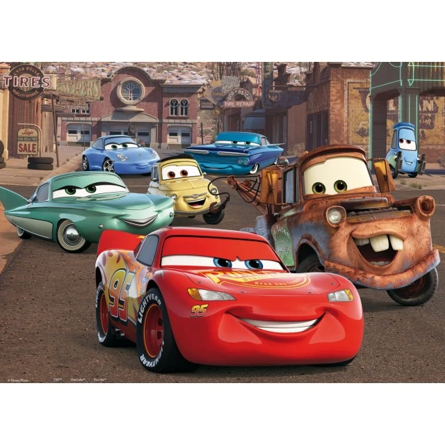 Παζλ, Lisciani, Cars 3, Παζλ διπλής όψης 108 τεμαχίων