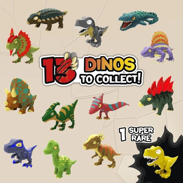 Διαδραστικό παιχνίδι Capsule jelly με έκπληξη, Dinosaur
