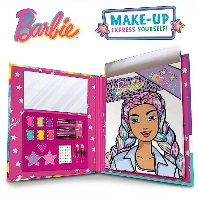 Σετ δημιουργικού, Lisciani, Barbie, Φάκελος μακιγιάζ μόδας