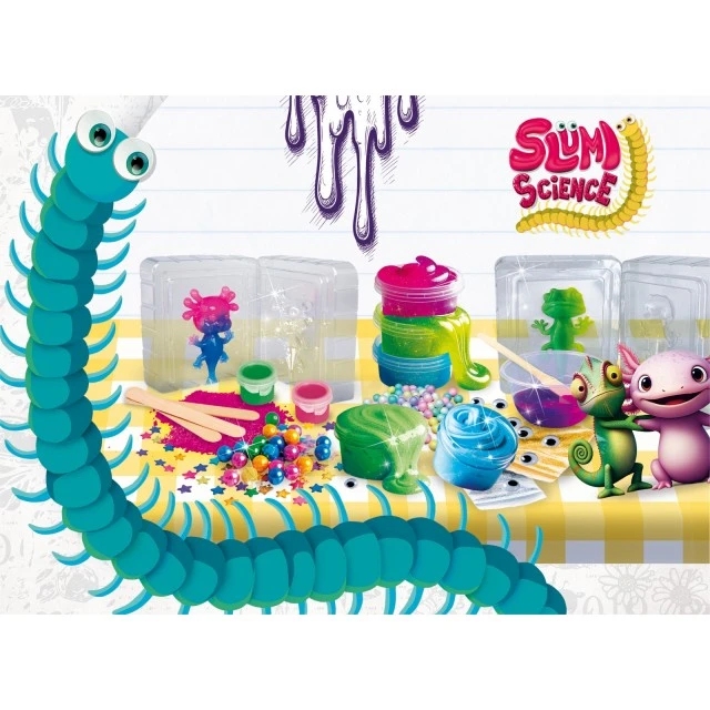 Δημιουργικό κιτ, Lisciani, Slumi Science, DIY, Squish και λάσπη 2 σε 1