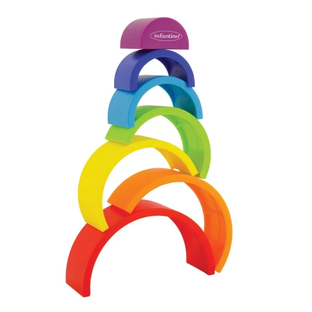 Σετ καλουπιών διαλογής, Infantino, Rainbow