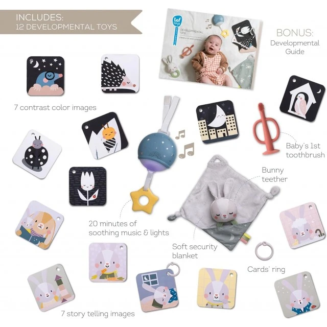 Σετ Taf Toys Time to Sleep Newborn, 12 τεμαχίων