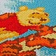 Σετ τέχνης με διαμάντια Pooh and Tigger, 30 x 30 cm, 6 τεμάχια