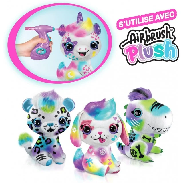 Σετ μαρκαδόροι και στένσιλ για αερογράφο, Canal Toys, 10 τεμ.