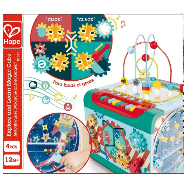 Διαδραστικό παιχνίδι, Hape, Magic Music Cube 4 σε 1
