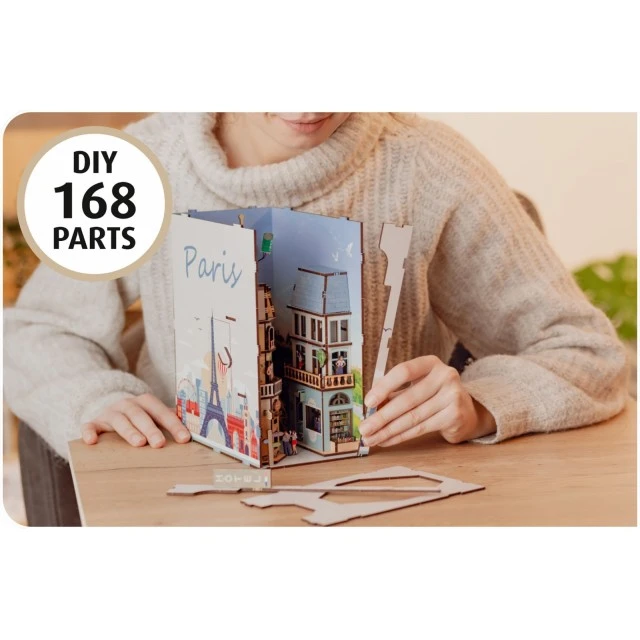 Μοντέλο συναρμολόγησης με φως LED, Revell, Paris, Small Worlds για συναρμολόγηση, 168 τεμάχια