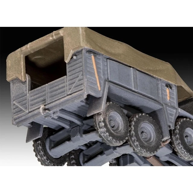 Συναρμολογημένο μοντέλο Krupp Protze KFZ 69 με 3,7 cm Pak, 61 μέρη