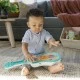 Μουσικό παιχνίδι, Baby Einstein, Wooden Touch Ukulele, 43,18 x 17,78 x 5,08 cm