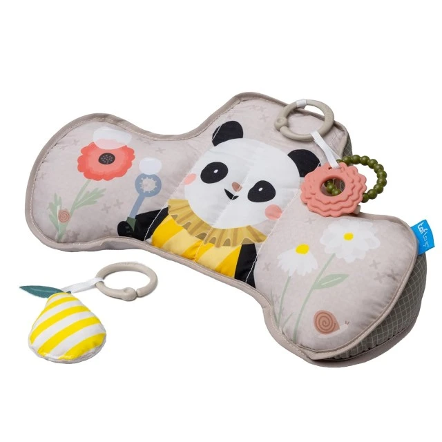 Λούτρινο μαξιλάρι μωρού, Taf Toys, Panda, 40 x 27 x 11 εκ.