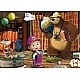 Παζλ, Lisciani, Masha and the Bear, Διπρόσωποι παζλ 4 x 48 τεμάχια